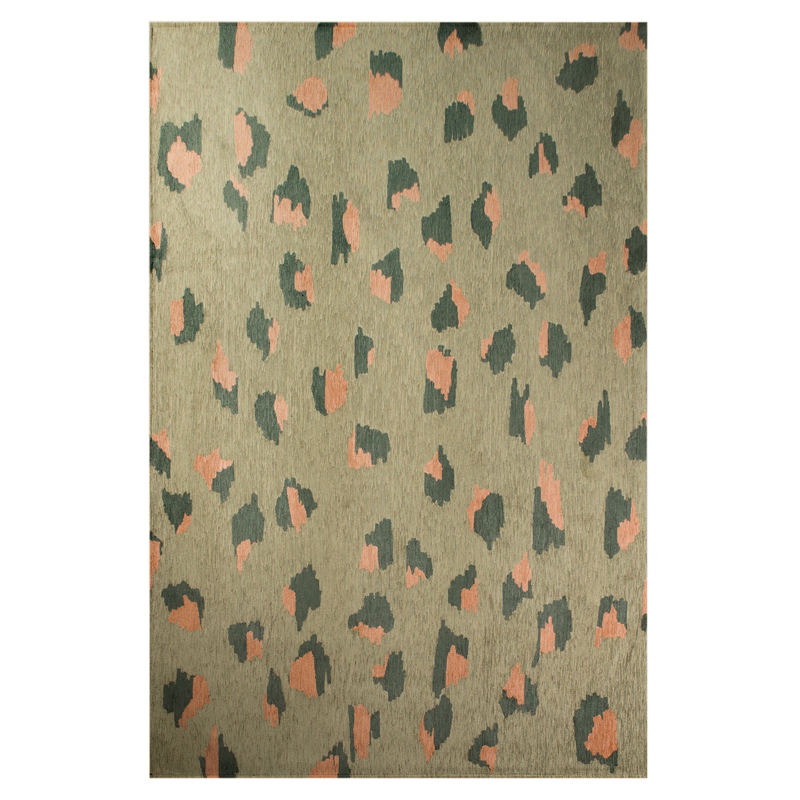 Lola&Moi vloerkleed Spinach - groen - 240x340cm