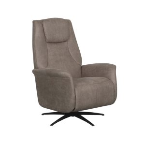 LABEL51 Fauteuil Stockholm Elektrisch – Taupe Stof – Draaibaar LABEL51 Fauteuil Stockholm Elektrisch – Taupe Stof – Draaibaar