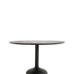 Light & Living eettafel TUNJA – Ø120×76 cm – zwart Light & Living eettafel TUNJA – Ø120×76 cm – zwart