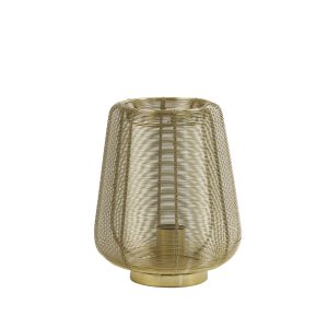 Light & Living tafellamp Adeta – goud – Ø22cm Light & Living tafellamp Adeta – goud – Ø22cm