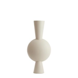 Light & Living vaas Kavandu – wit – 37.5x22x81cm Light & Living vaas Kavandu – wit – 37.5x22x81cm