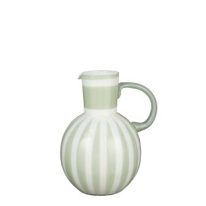 Mica Decorations Bazaar Vaas – H21 x Ø18 cm – Glas – Lichtgroen Mica Decorations Bazaar Vaas – H21 x Ø18 cm – Glas – Lichtgroen