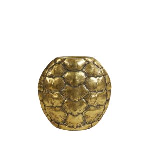 Light & Living vaas Turtle – brons – 40.5x11x40cm Light & Living vaas Turtle – brons – 40.5x11x40cm