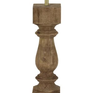 Light & Living lampvoet CUMANI – Ø10x47cm – bruin Light & Living lampvoet CUMANI – Ø10x47cm – bruin