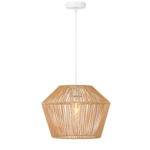 Light & Living hanglamp Caspian – wit – Ø40cm Light & Living hanglamp Caspian – wit – Ø40cm
