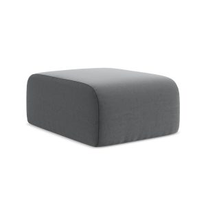 LaMiaSofa Poef Cervo – velours – staal – 72x94x42