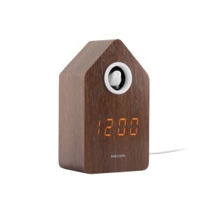 Karlsson wekker Cuckoo LED – bruin – 6x9x15.3cm – Vaderdag – Vaderdagc Karlsson wekker Cuckoo LED – bruin – 6x9x15.3cm – Vaderdag – Vaderdagc