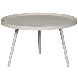 WOOOD Mesa Bijzettafel XL Zand – Ø78 cm