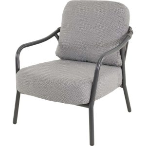 Lesli Living bistrostoel Durban – grijs – 71x79x75cm