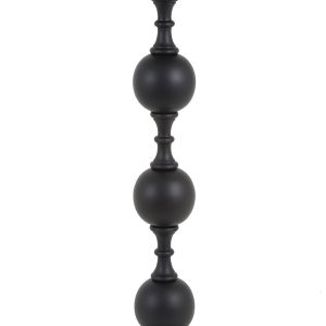 Light & Living kandelaar LESANE – Ø17x67cm – zwart Light & Living kandelaar LESANE – Ø17x67cm – zwart