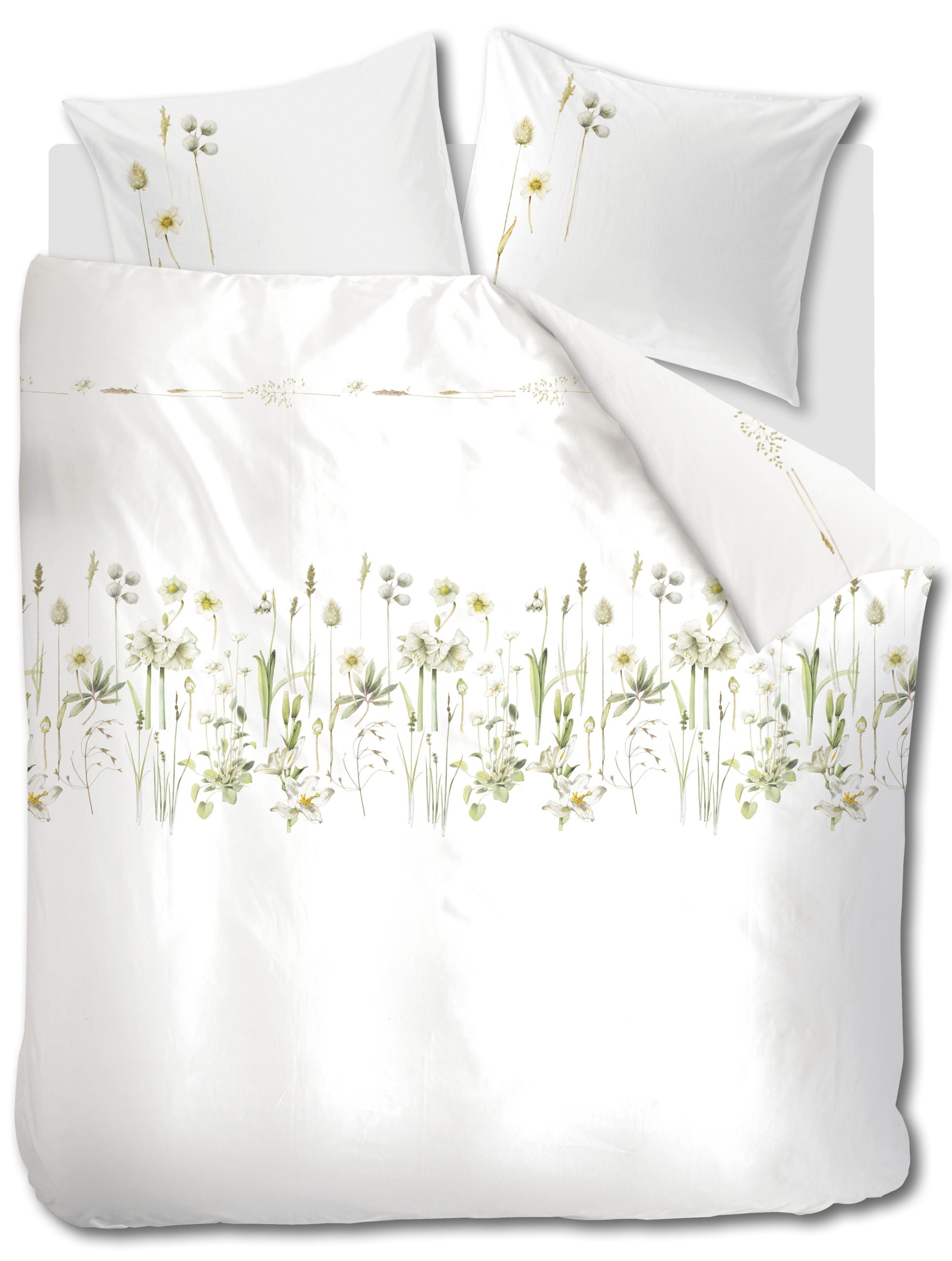 Marjolein Bastin amaryllis - 260 x 200/220 cm - Wit