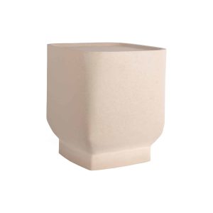 Leitmotiv bijzettafel Boaz Cuadro – grijs – 37x37x40cm