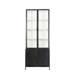 New Routz Vitrinekast Detroit Small Zwart New Routz Vitrinekast Detroit Small Zwart