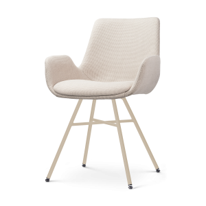 Nolon Noa-Eef eetkamerstoel beige – beige onderstel Nolon Noa-Eef eetkamerstoel beige – beige onderstel