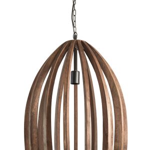 Light & Living hanglamp HARANKA – bruin – Ø47x56cm Light & Living hanglamp HARANKA – bruin – Ø47x56cm