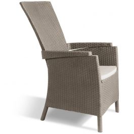 Allibert Vermont standenstoel cappuccino – 64 x 68 x 107