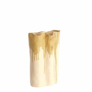 Light & Living vaas Flovilla – wit – 26x14x40cm Light & Living vaas Flovilla – wit – 26x14x40cm