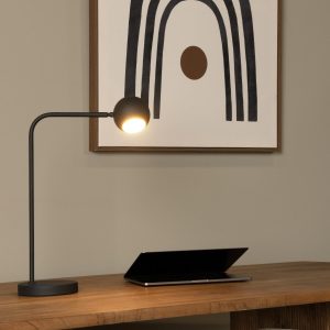Lucide bureaulamp COMET – Geïntegreerde LED – Zwart Lucide bureaulamp COMET – Geïntegreerde LED – Zwart