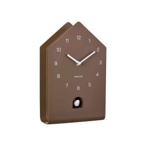 Karlsson wandklok Fino Cuckoo – bruin – 9.3×17.2×28.5cm Karlsson wandklok Fino Cuckoo – bruin – 9.3×17.2×28.5cm