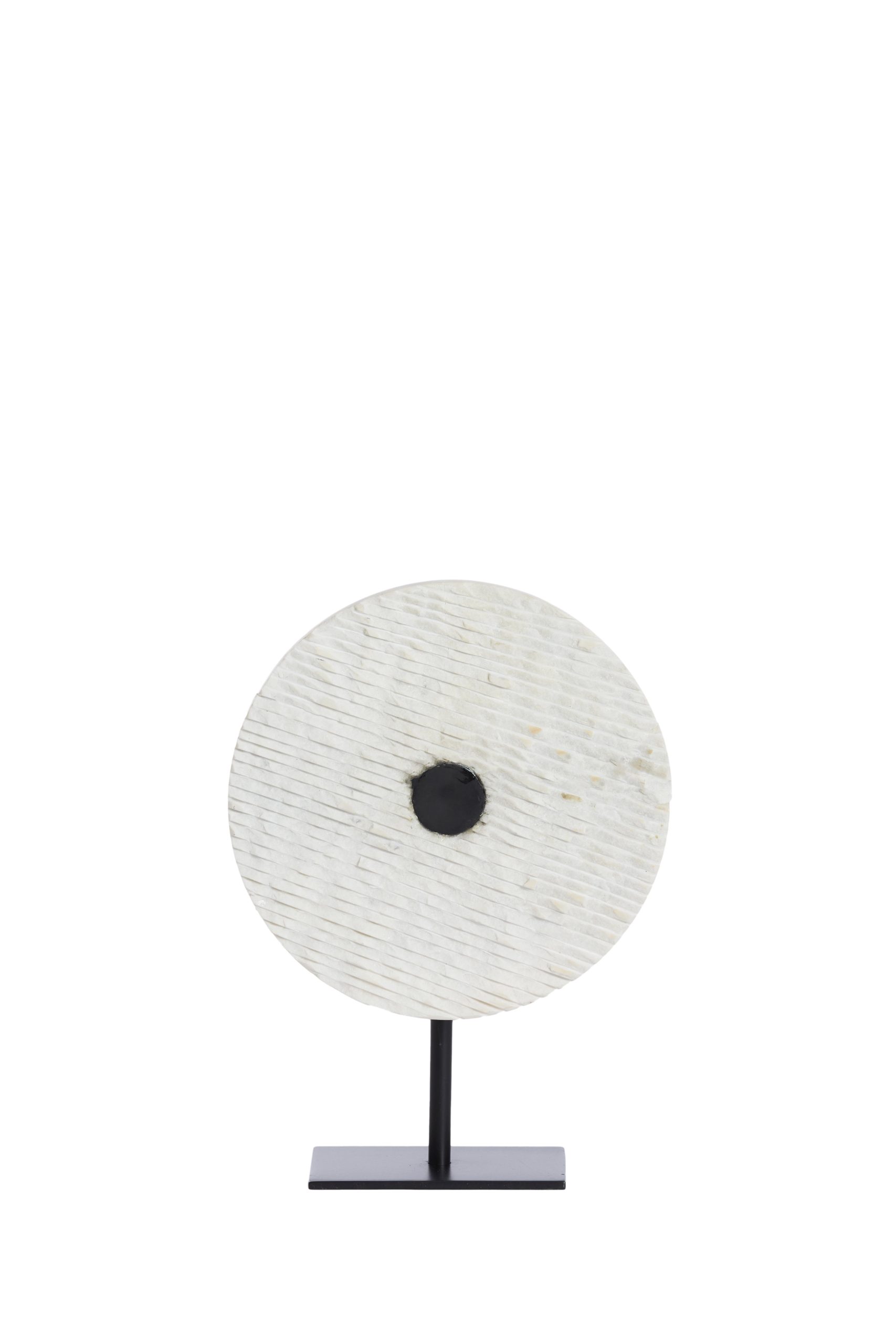 Light & Living ornament YFKE - 25x10x35cm - zwart