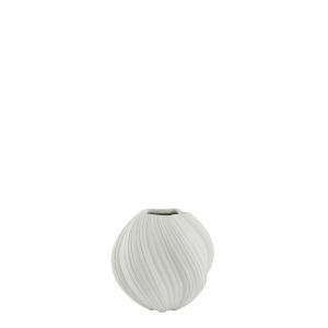 Light & Living vaas Yatung – wit – Ø34cm Light & Living vaas Yatung – wit – Ø34cm