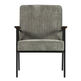 WOOOD Sally Fauteuil Vergrijsd Groen