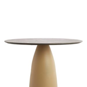 Light & Living eettafel PALMIRA – Ø120×76 cm – bruin Light & Living eettafel PALMIRA – Ø120×76 cm – bruin