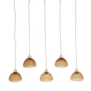 Light & Living hanglamp BISHO – bruin – 104x19x14cm Light & Living hanglamp BISHO – bruin – 104x19x14cm
