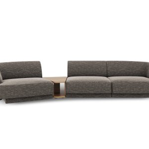 Micadoni linker modulaire bank Miley 3-zits, chenille, grijs – 126×303 Micadoni linker modulaire bank Miley 3-zits, chenille, grijs – 126×303