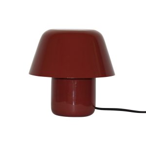 Leitmotiv tafellamp Afan – rood – 20x20x19cm – Paddenstoellamp Leitmotiv tafellamp Afan – rood – 20x20x19cm – Paddenstoellamp