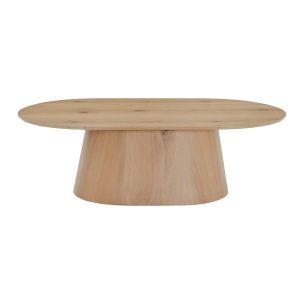 Livingfurn salontafel Novero Ovaal – bruin – 70x120x36 Livingfurn salontafel Novero Ovaal – bruin – 70x120x36