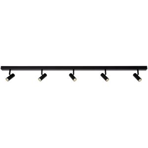 Nordlux spot Omari – 5 lichts – 118 x 12 cm – zwart Nordlux spot Omari – 5 lichts – 118 x 12 cm – zwart