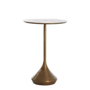 Light & Living bijzettafel Dimphy – brons – Ø35cm Light & Living bijzettafel Dimphy – brons – Ø35cm