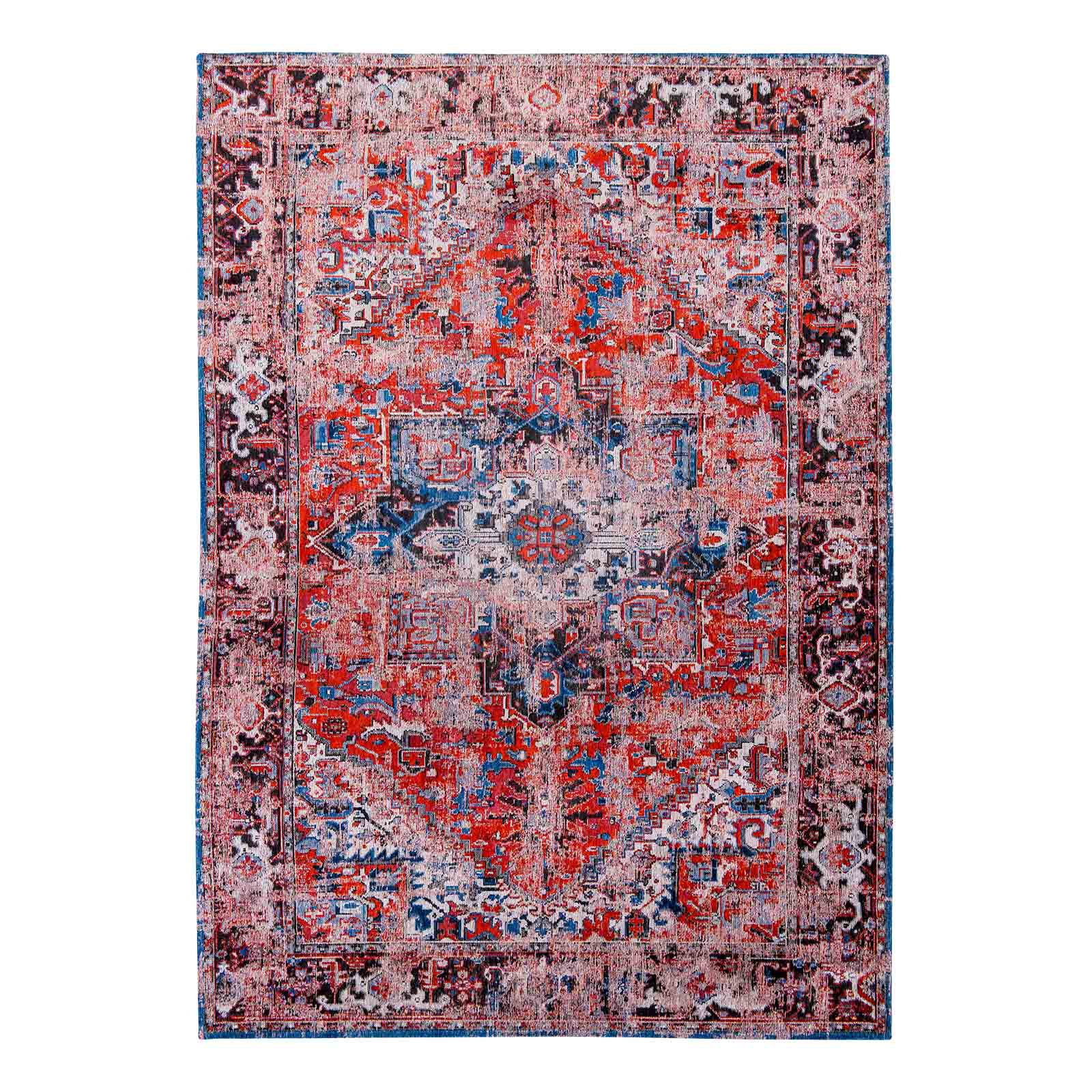 Louis De Poortere vloerkleed Classic Brick - rood - 240x340cm
