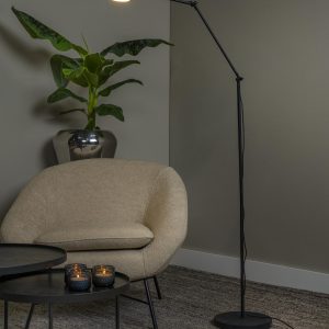 Lucide vloerlamp MILNE – Geïntegreerde LED – Zwart Lucide vloerlamp MILNE – Geïntegreerde LED – Zwart