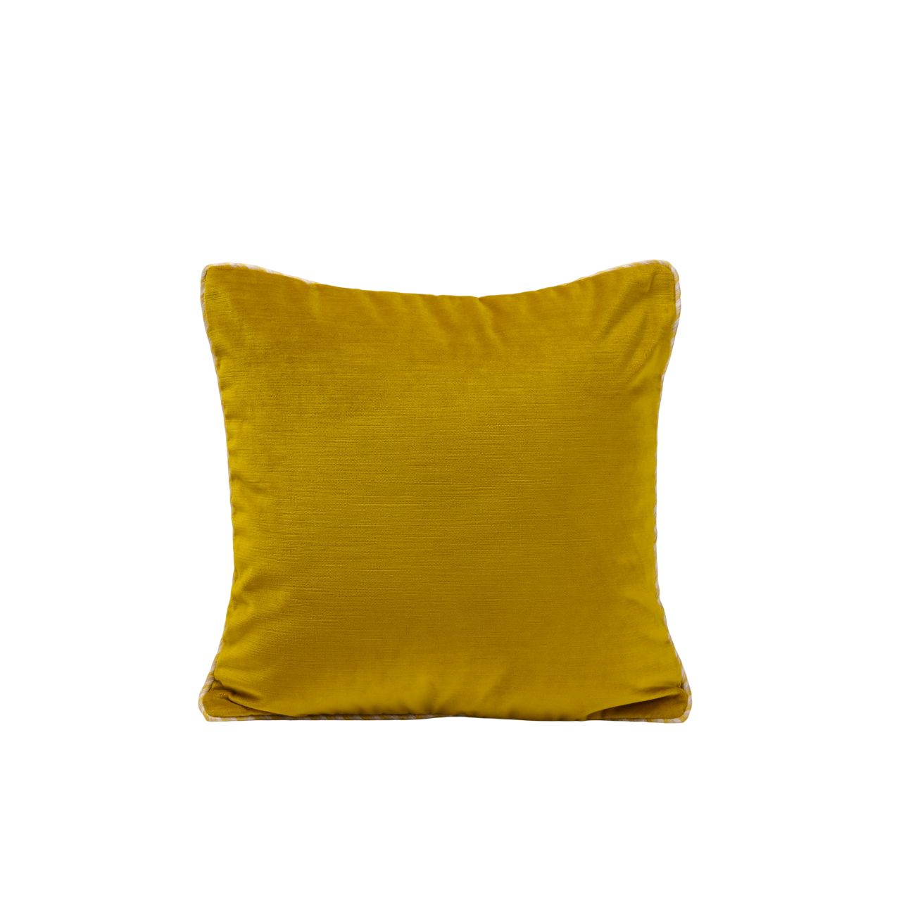 Madura Kussenovertrek Dalila zwavelgeel 40x40 cm
