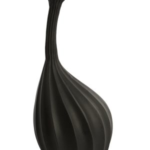 Light & Living vaas NYOKO – Ø20x48cm – zwart Light & Living vaas NYOKO – Ø20x48cm – zwart