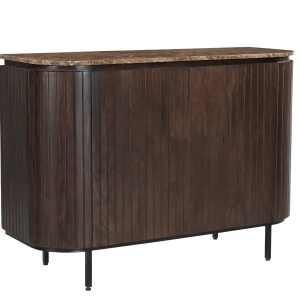 Livingfurn dressoir Nora Emperador – 115cm – mangohout Livingfurn dressoir Nora Emperador – 115cm – mangohout