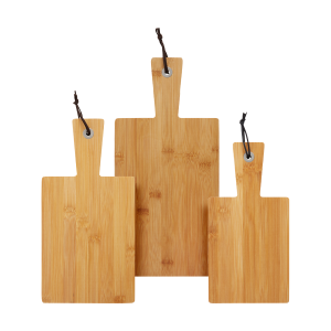 Lisomme Dille houten serveerplank bamboe – set van 3 Lisomme Dille houten serveerplank bamboe – set van 3