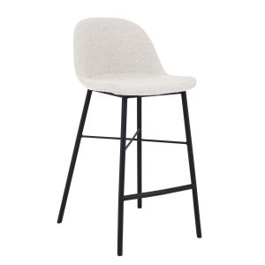 Kick barkruk Jade – Wit Kick barkruk Jade – Wit