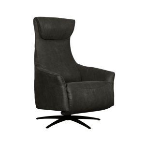 LABEL51 Elektrische Fauteuil Lund – Antraciet/Zwart – 74x83x112cm LABEL51 Elektrische Fauteuil Lund – Antraciet/Zwart – 74x83x112cm