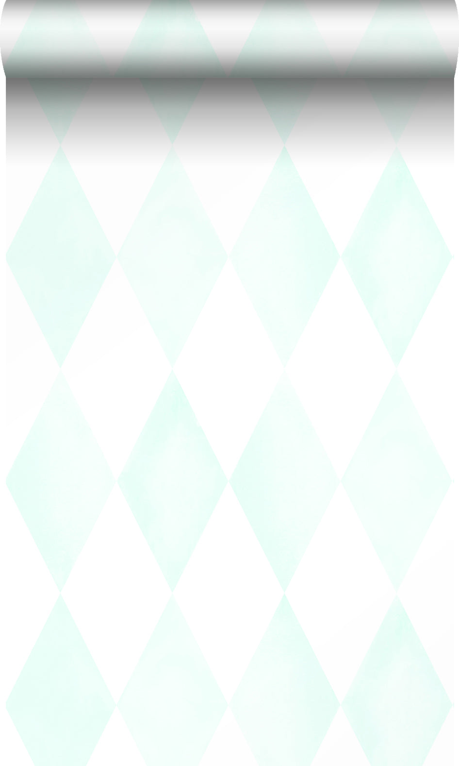 Origin Wallcoverings behang wieberruit-motief mat wit en mintgroen - 5