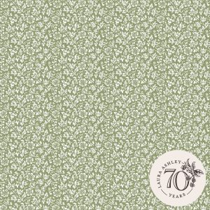 Laura Ashley Vliesbehang Sweet Alyssum Moss Groen Laura Ashley Vliesbehang Sweet Alyssum Moss Groen