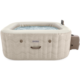 Intex Pure Spa Chevron Deluxe opblaasbare spa 6 persoons