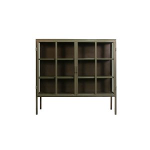 New Routz Vitrinekast Kentucky Olijf Groen New Routz Vitrinekast Kentucky Olijf Groen