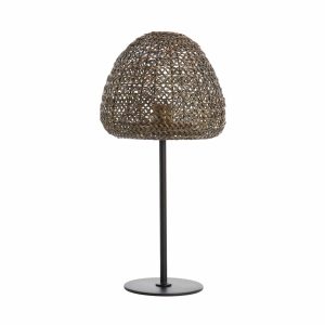 Light & Living tafellamp Finou – brons – Ø28cm