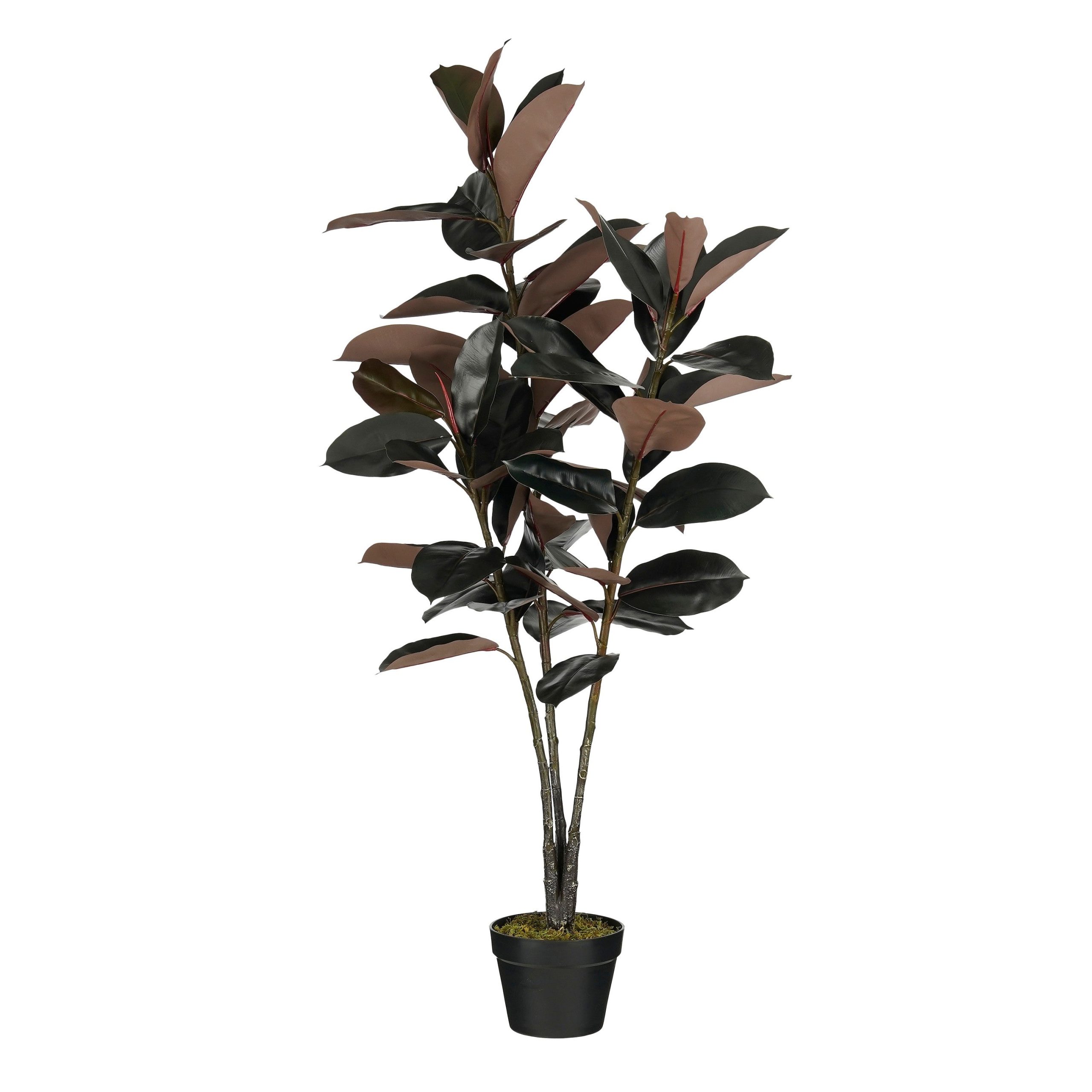 Mica Decorations Rubberplant – Kunstplant in Pot – Realistische Neppla