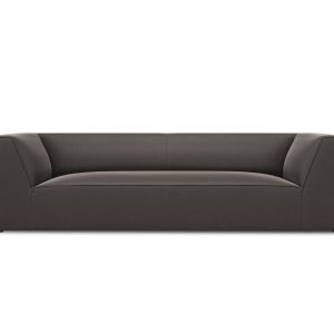 Micadoni Bank Ruby 3-zits, flueel, donkergrijs – 93x232x69cm Micadoni Bank Ruby 3-zits, flueel, donkergrijs – 93x232x69cm