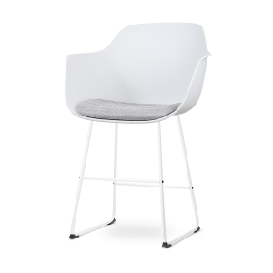 Nolon Nino-Liz Barkruk Wit – Lichtgrijs Kussen – Wit Frame – 65 cm Nolon Nino-Liz Barkruk Wit – Lichtgrijs Kussen – Wit Frame – 65 cm