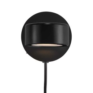 Nordlux Clyde Wandlamp – LED Stepdim – 2700K – Zwart Nordlux Clyde Wandlamp – LED Stepdim – 2700K – Zwart